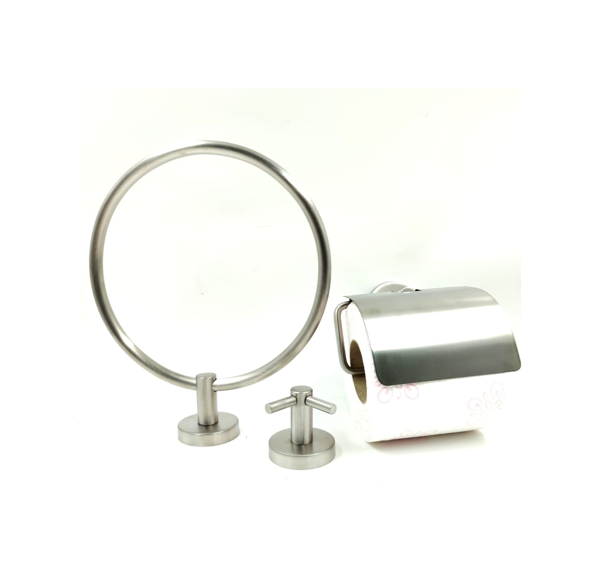 DEKOR BANYO SETİ 3 PARÇALI KROM F 500