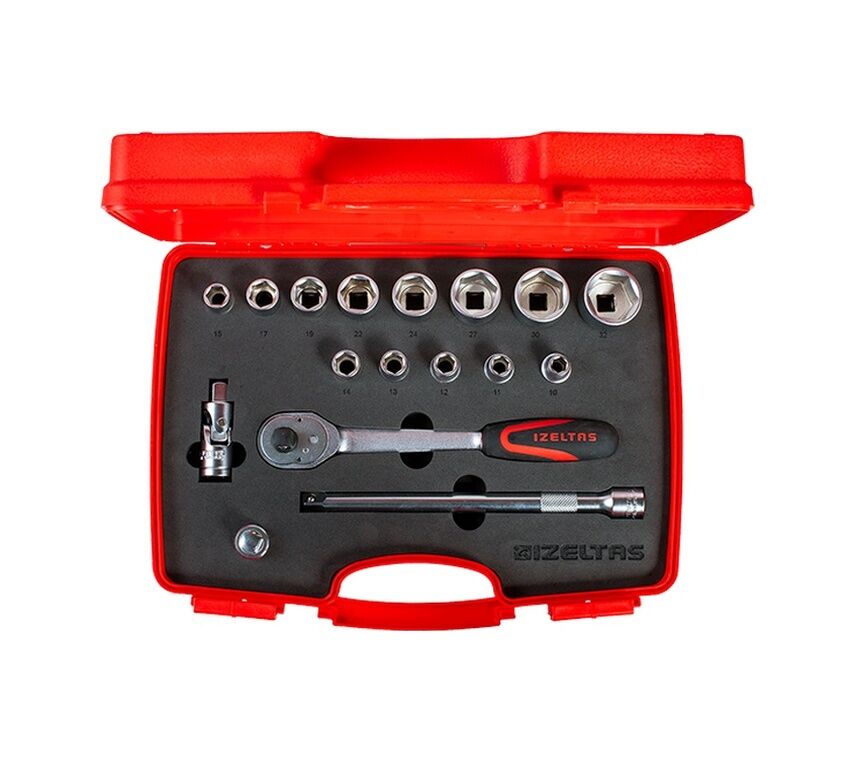 İZELTAŞ LOKMA TAKIMI 1/2 17 PARÇA U KOLSUZ