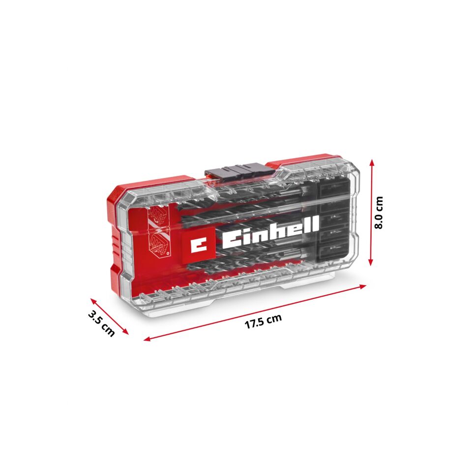EINHELL S-CASE Holzbo.Kass. 10tlg LS Ahşap delme uç seti 10 parça