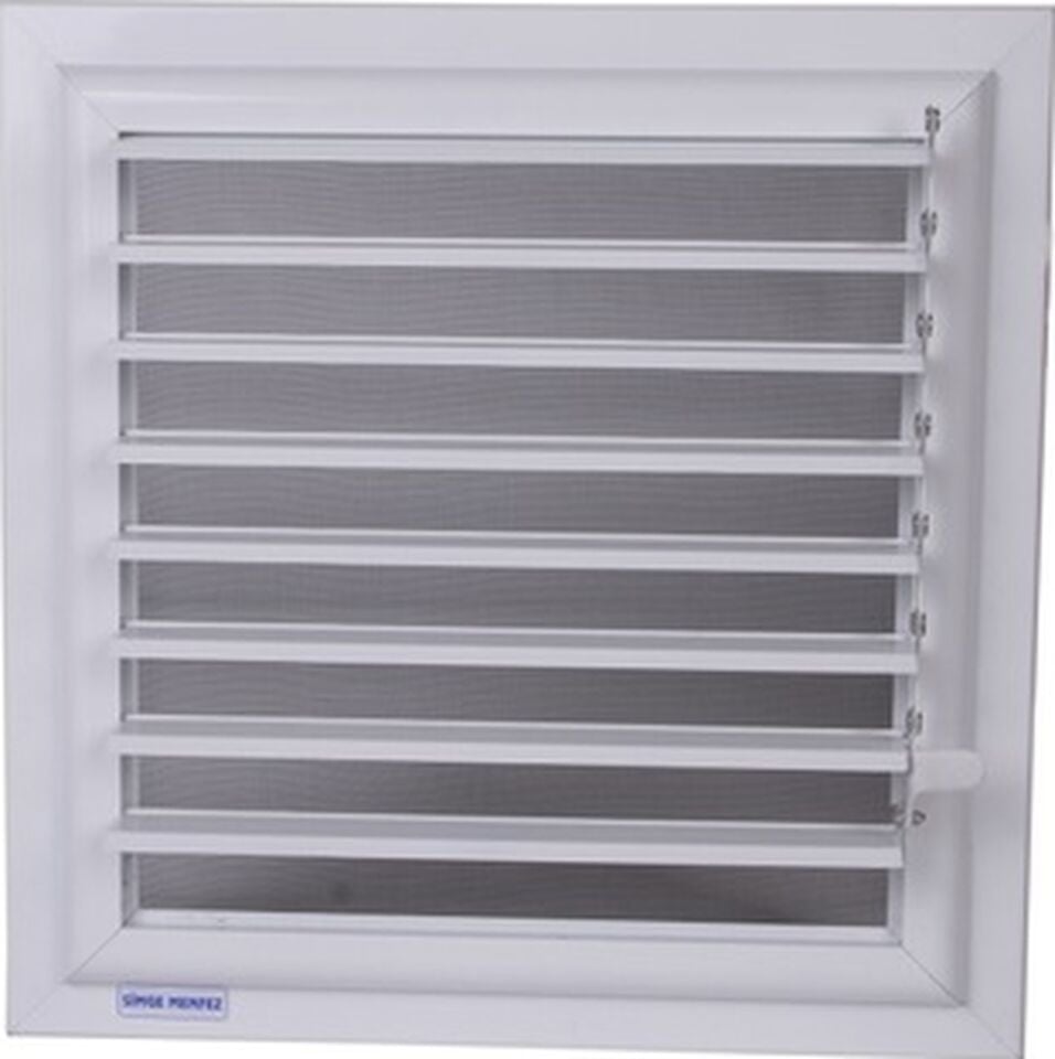 Banyo-Wc Havalandırma Menfezi 45X45 Beyaz Standart Standart Standart