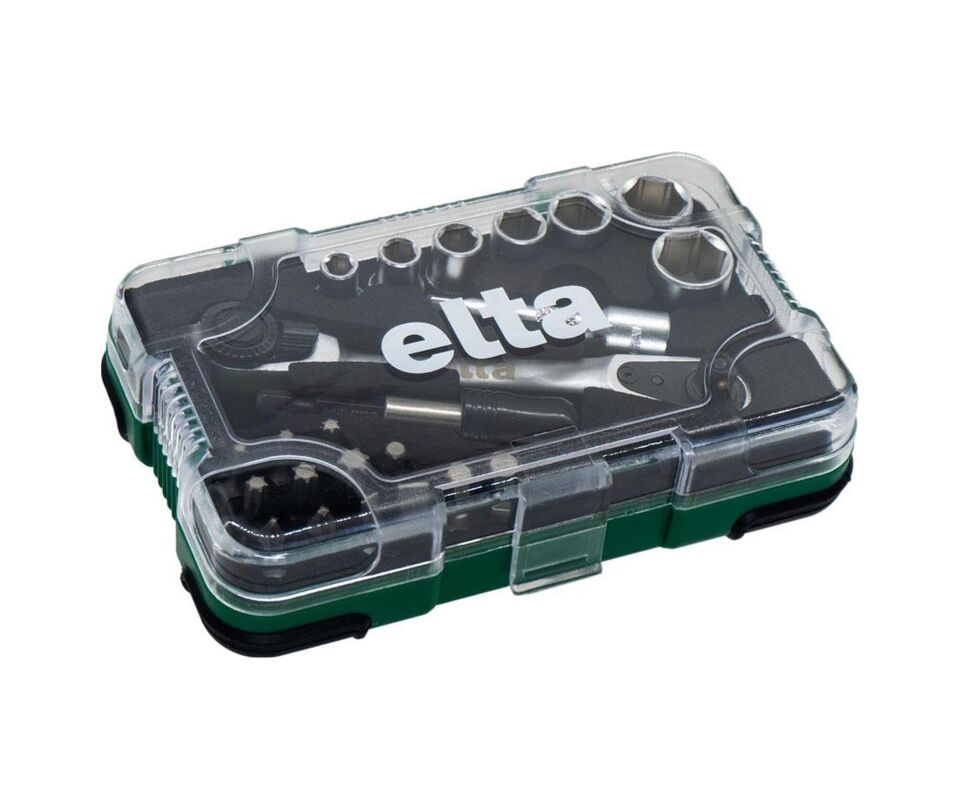 ELTA LOKMA ANAHTAR VE BİTS SET 23 PARÇA 1/4