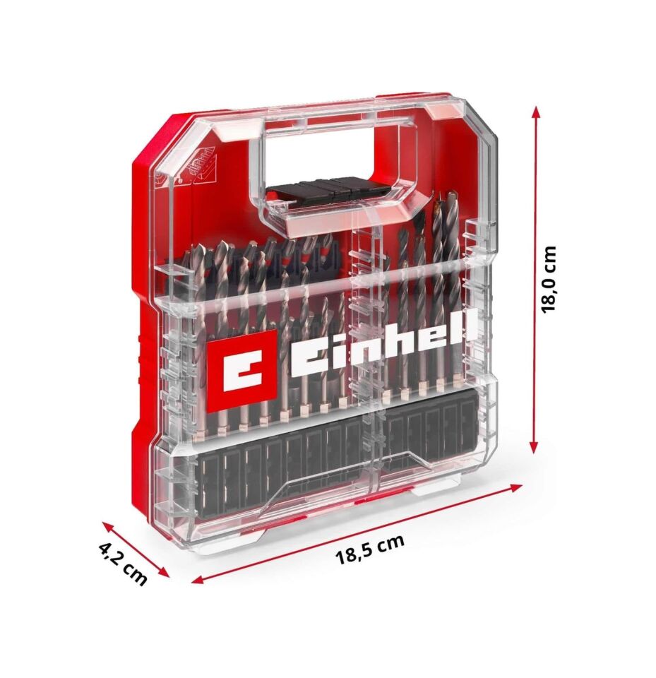 EINHELL L-CASE Kassette 40tlg LS 40 Parça Uç Seti