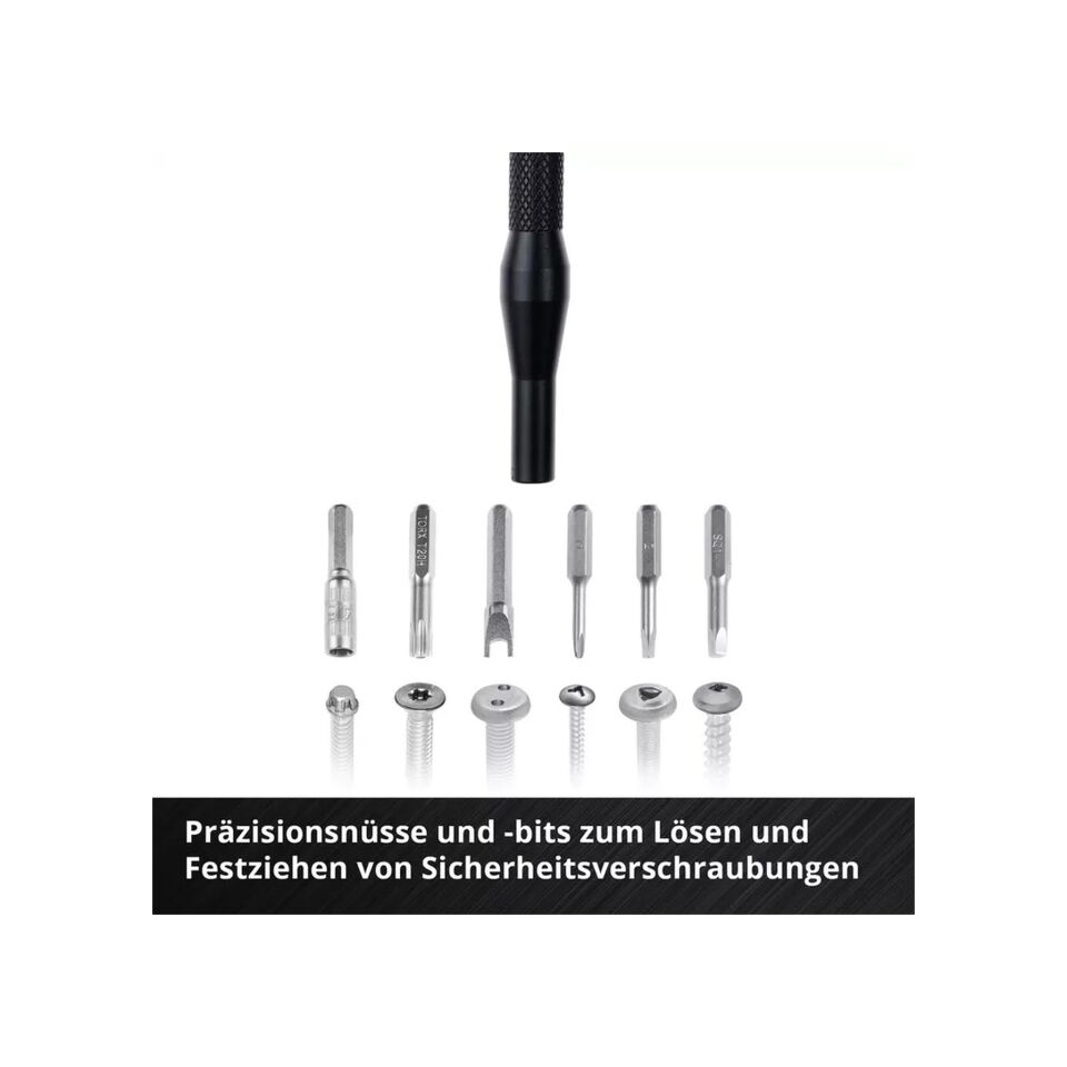 EINHELL Präzisionsbit Set 114tlg Werkzeug Zubehör