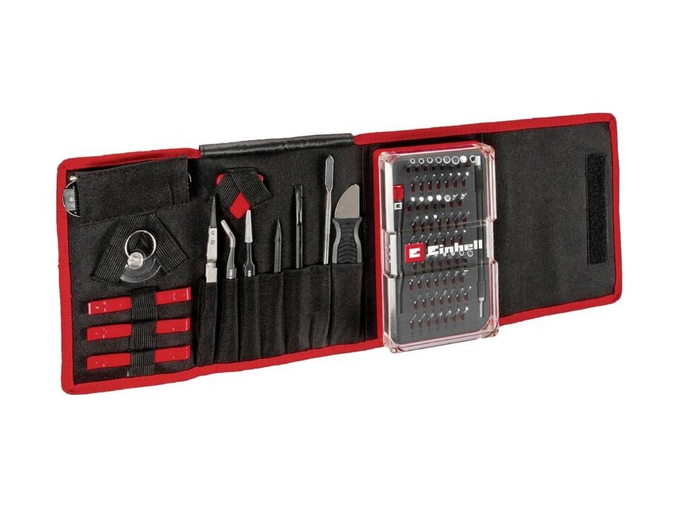 EINHELL Präzisionsbit Set 84tlg Werkzeug Zubehör
