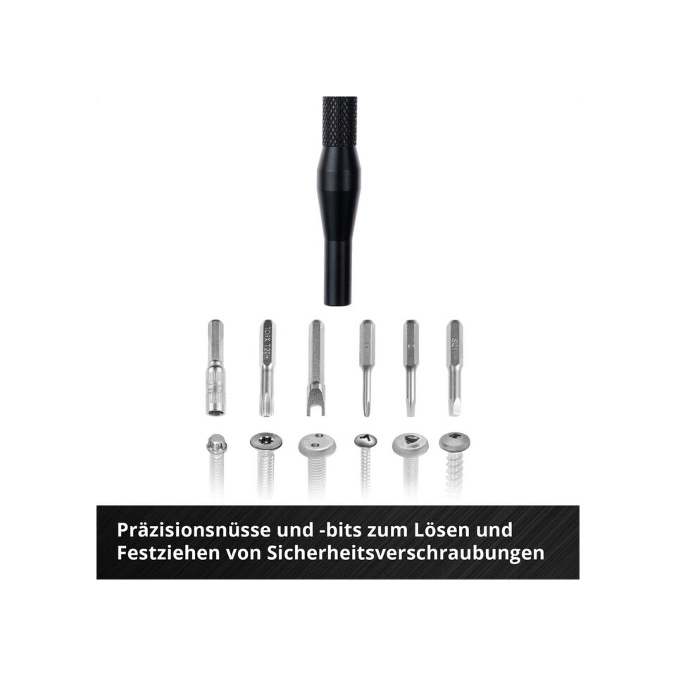 EINHELL Präzisionsbit Set 84tlg Werkzeug Zubehör