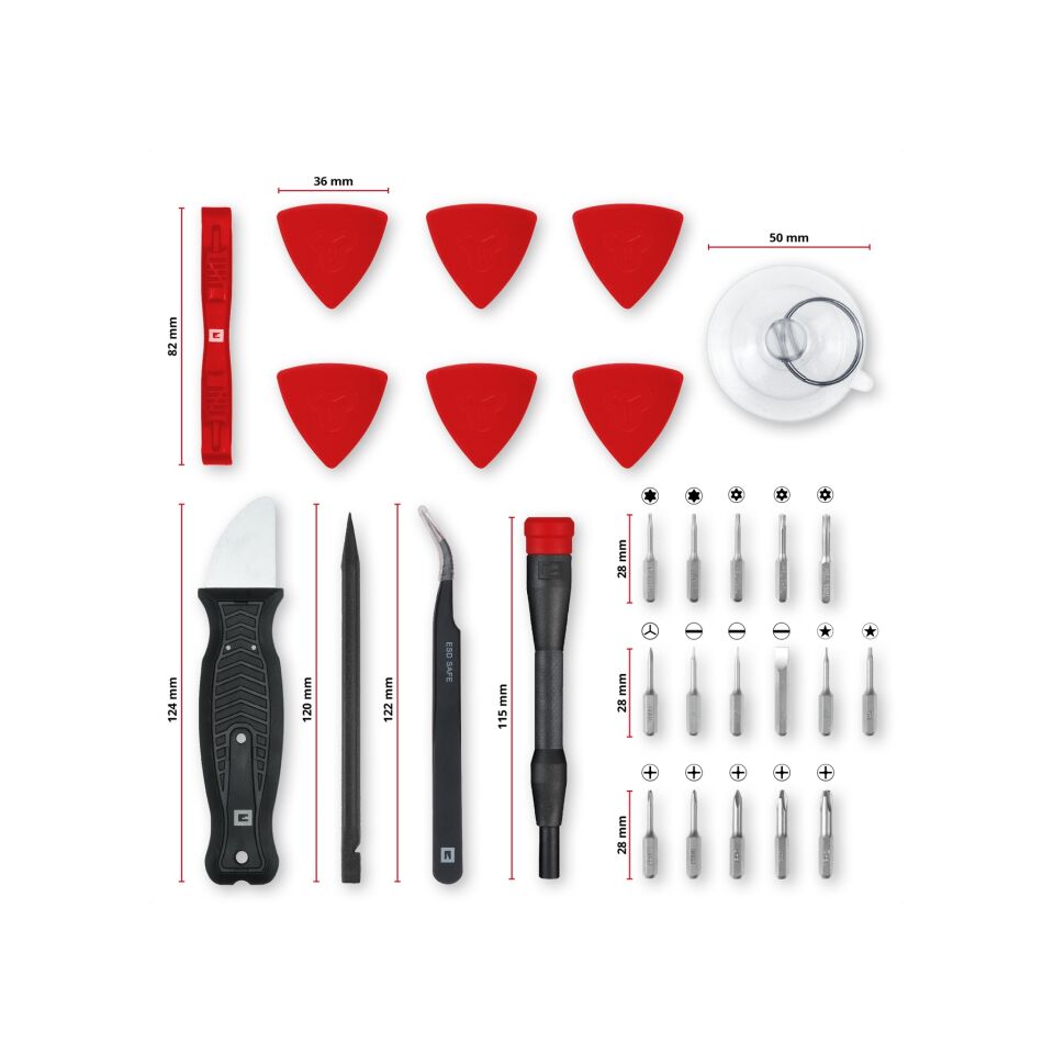 EINHELL Präzisionsbit Set 28tlg Werkzeug Zubehör