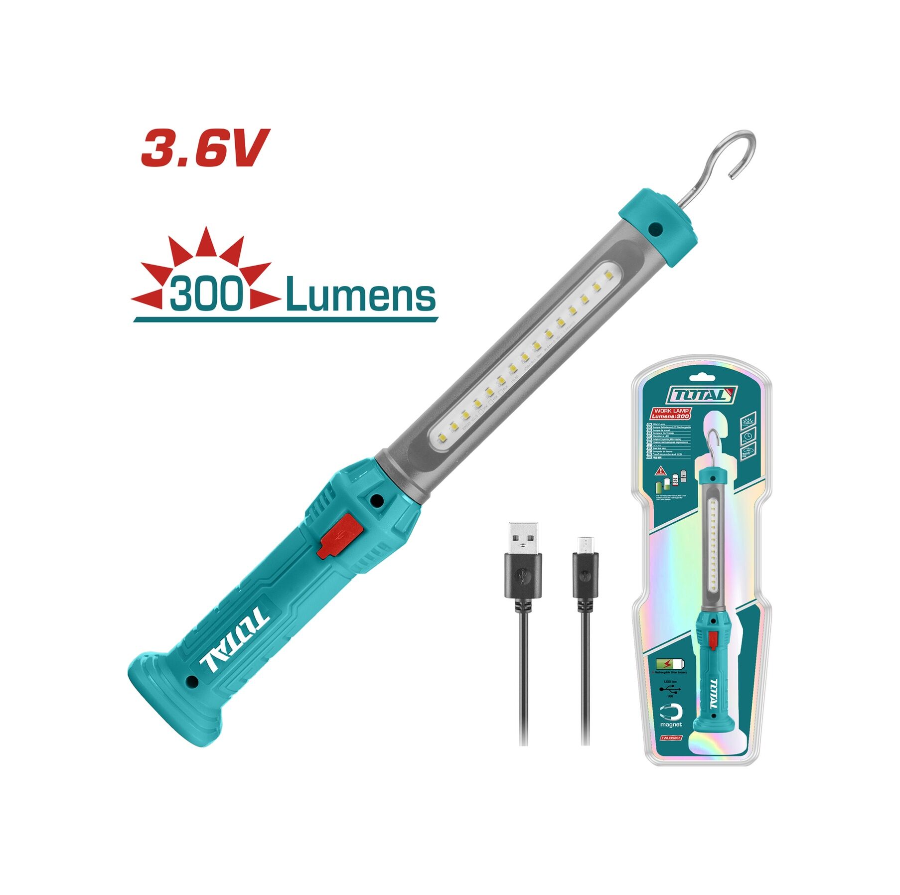 TOTAL ASKILI ÇALIŞMA LAMBASI TWLI35261