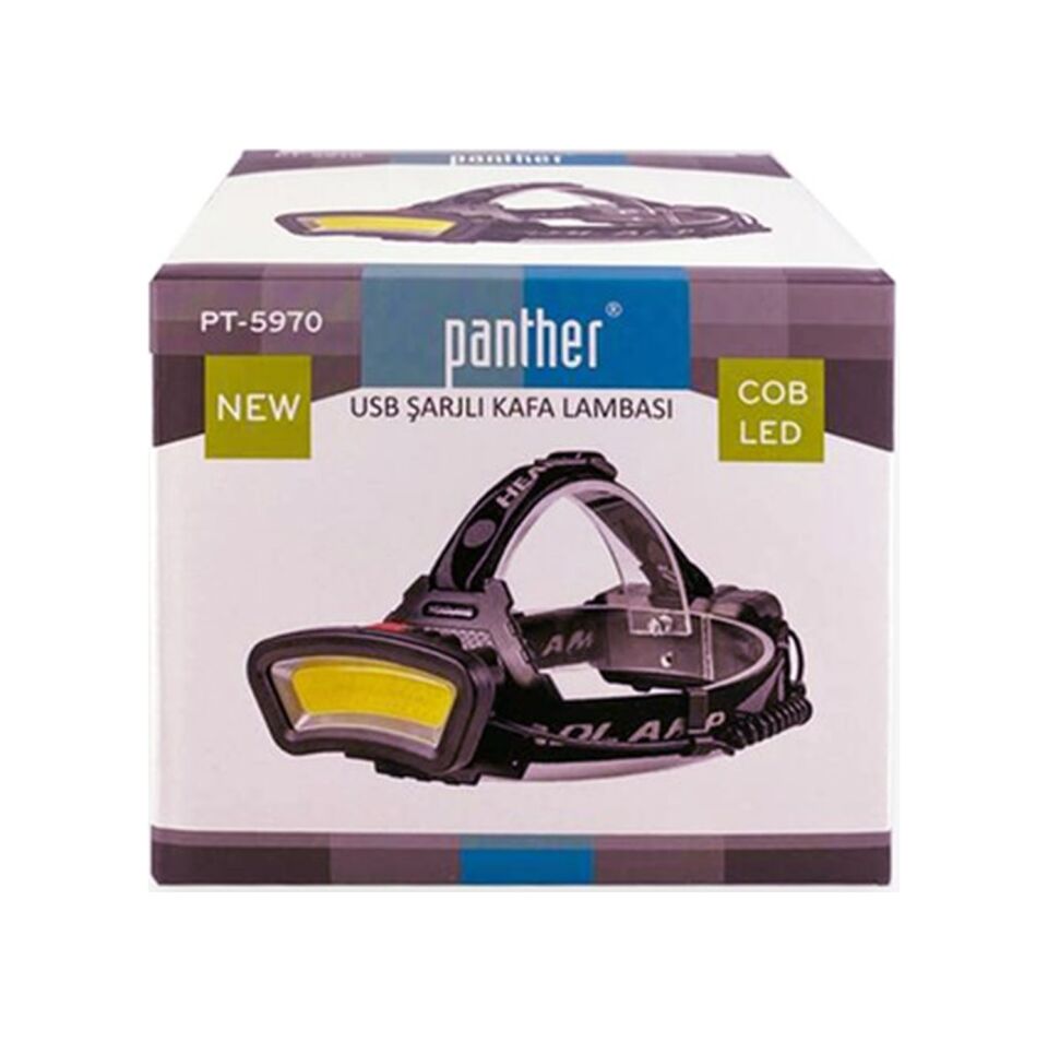 PANTHER USB ŞARZJLI KAFA LAMBASI PT-5970