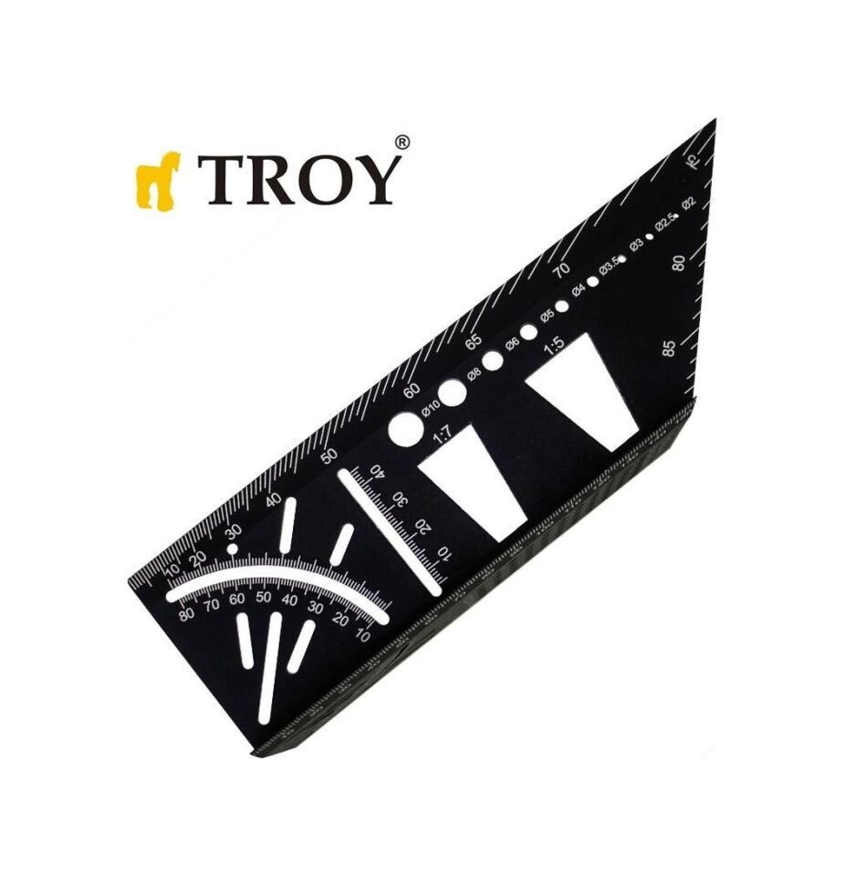 TROY İŞARETLEME GÖNYESİ ALÜMİNYUM 25901