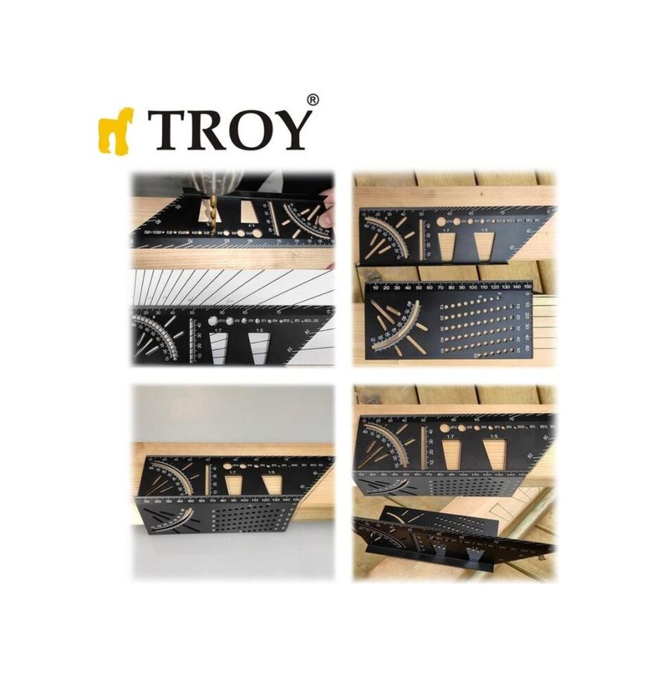 TROY İŞARETLEME GÖNYESİ ALÜMİNYUM 25901