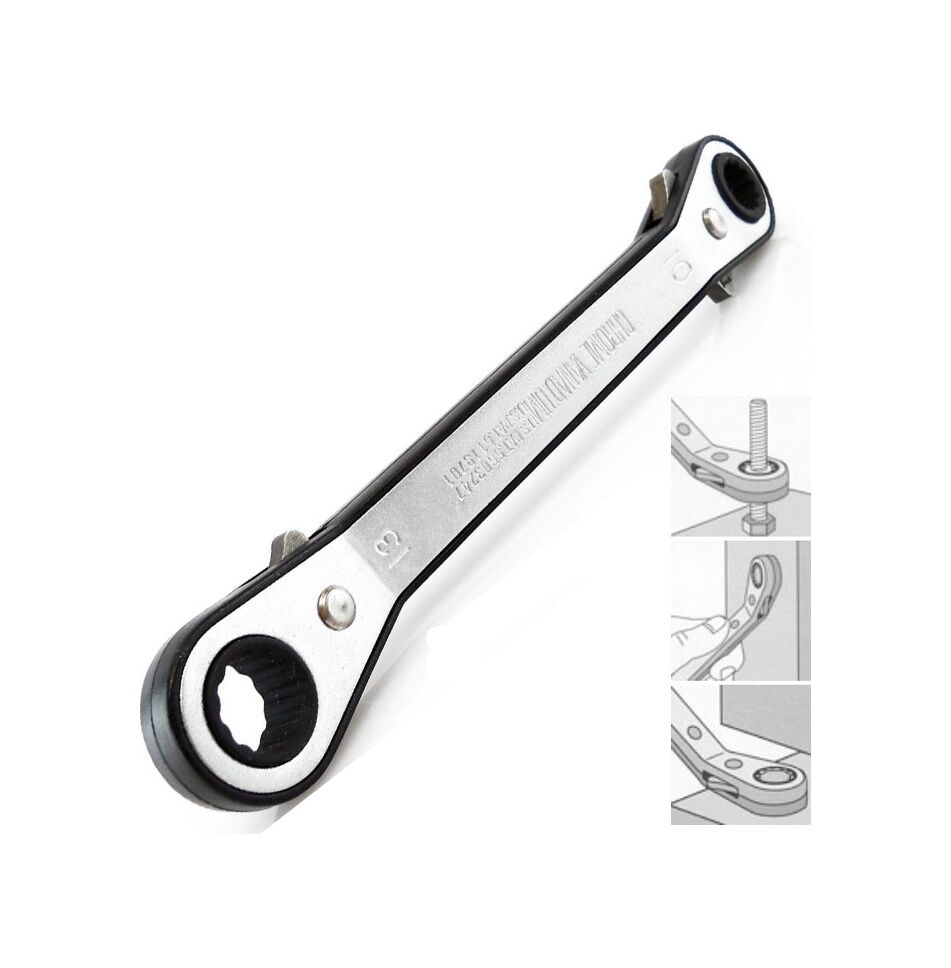 Proxxon 23205 Cırcırlı Yıldız Anahtar 10x11