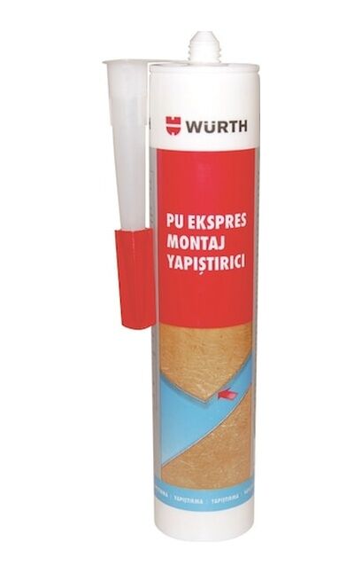 Würth Pu Ekspres Montaj Yapıştırıcı Sarı 310 ML