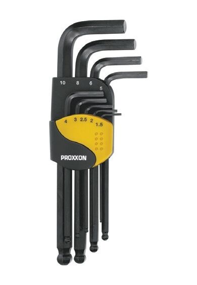 Proxxon 23946 Bombe Başlı Allen Takımı