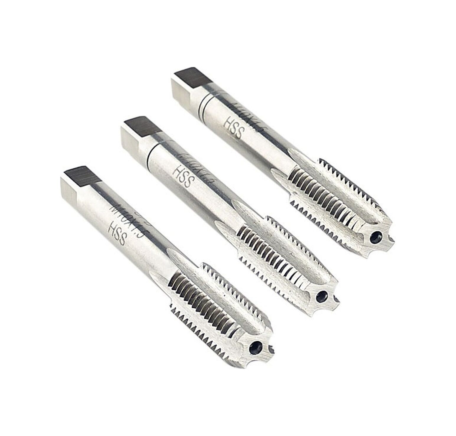 M5x0,8 Hss 3 Parça Takım El Kılavuzu Dın 352 Gfb3302