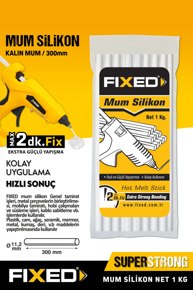 SİLİKON MUM FIXED 1 KG F1001