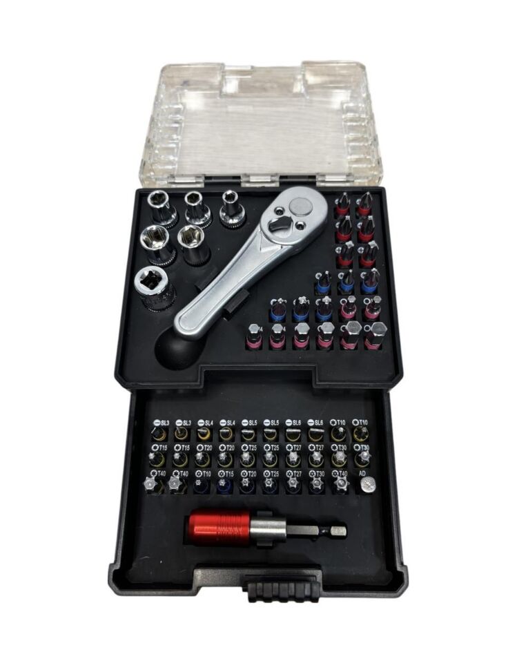 Nttools Bits Uç Ve Lokma Seti 1/4'' 58 Parça
