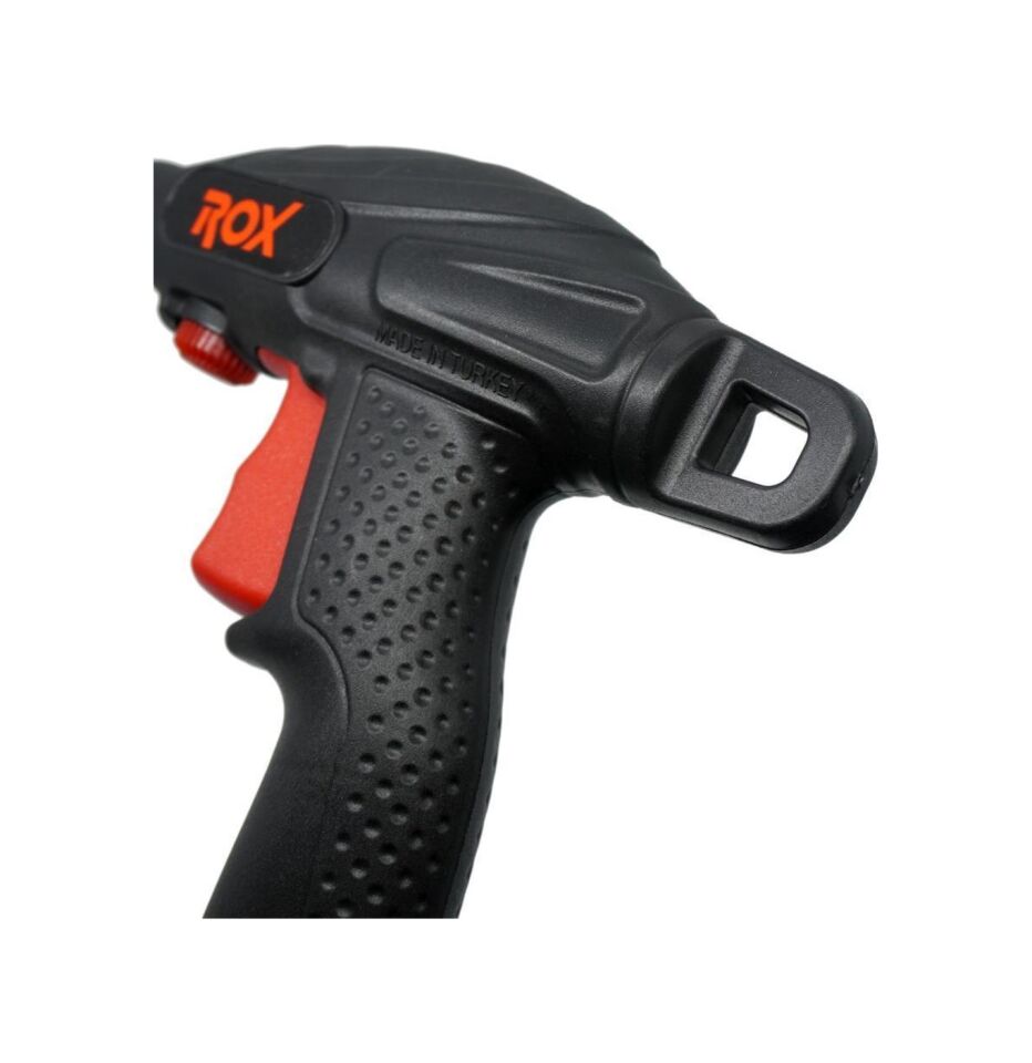 Rox Plastik Gövde Akış Ayarlı Hava Tabancası Kısa