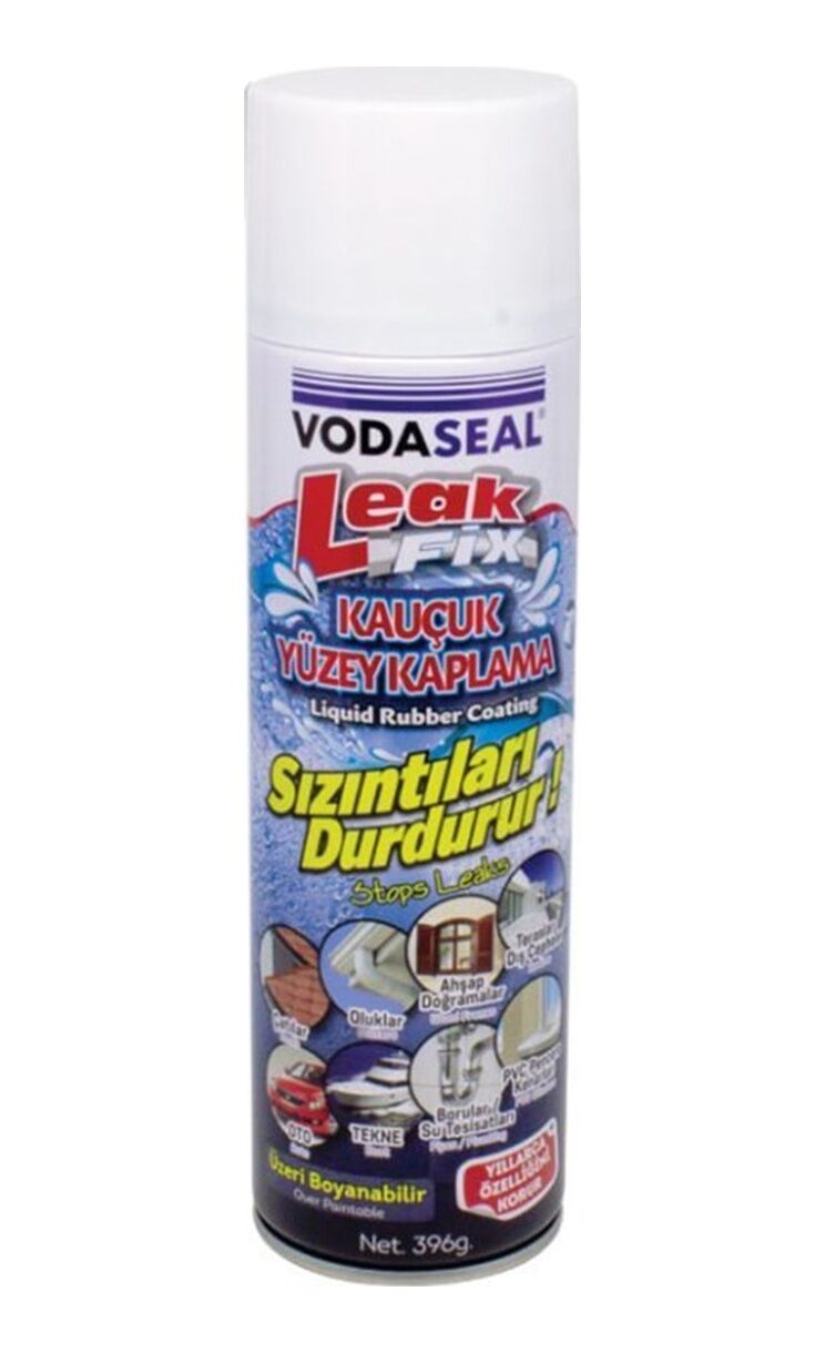 VODASEAL KAUÇUK İZOLASYON SPREYİ BEYAZ 396 GR