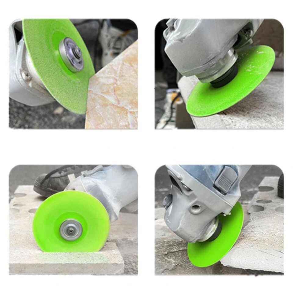 Titi 6234 Cam Seramik Şişe Kesme Taşlama Elmas Diski 100 mm