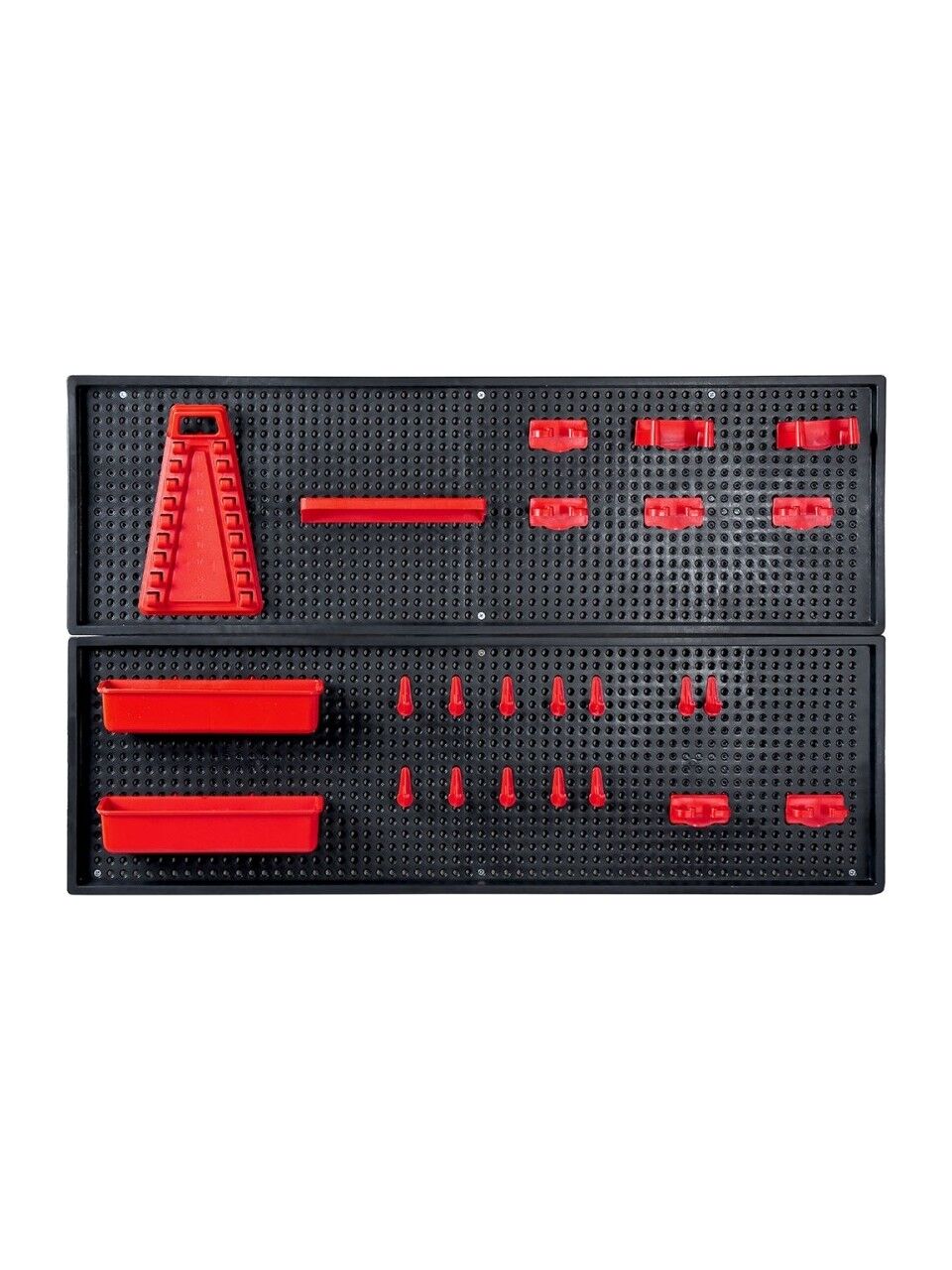 Qbrick System Qbrick Pegboard Kit With Red Additions Çalışma Alet Panosu