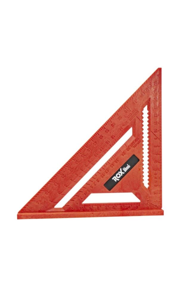 Rox Wood 0022 Abs Plastik Üçgen Marangoz Gönye 175 Mm