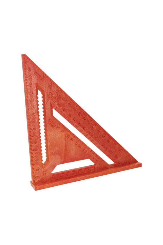 Rox Wood 0022 Abs Plastik Üçgen Marangoz Gönye 175 Mm