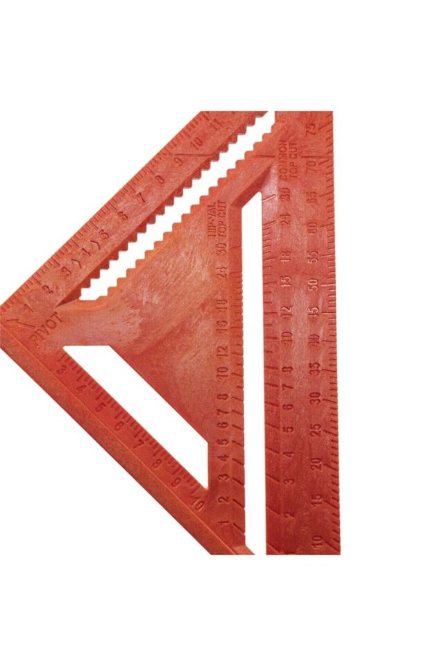 Rox Wood 0022 Abs Plastik Üçgen Marangoz Gönye 175 Mm