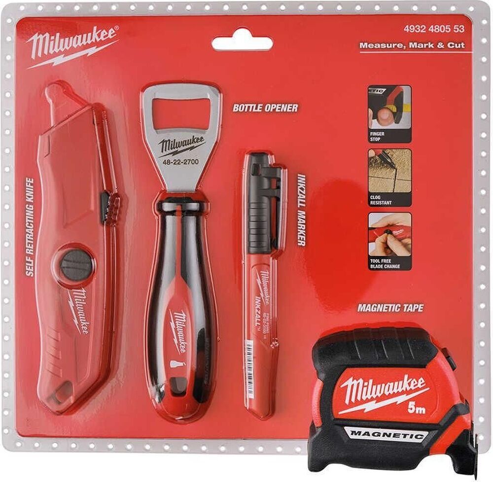 MİLWAUKE ÖLÇÜ İŞARETLEME VE KESİM SETİ T4932480553