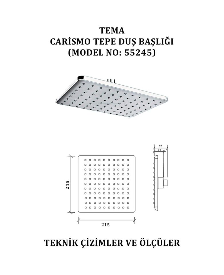 TEMA DUŞ BAŞLIĞI TEPE CARİSMO (55245)