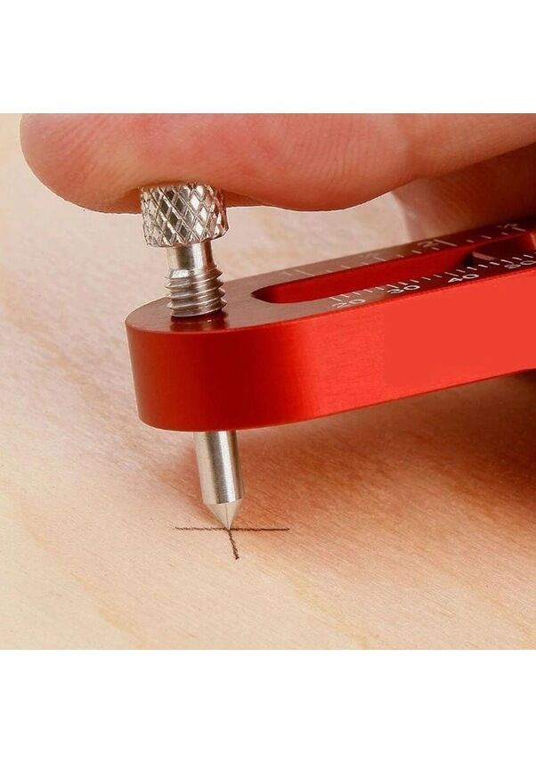 Rox Wood 0165 Ahşap Için Alüminyum Dairesel Işaretleme Cetveli