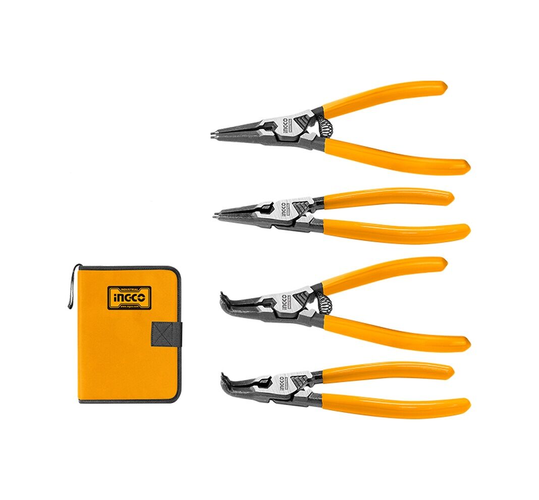 İNGCO SEKMAN PENSE SETİ 125 MM 4 LÜ PAKET HCCPS26125