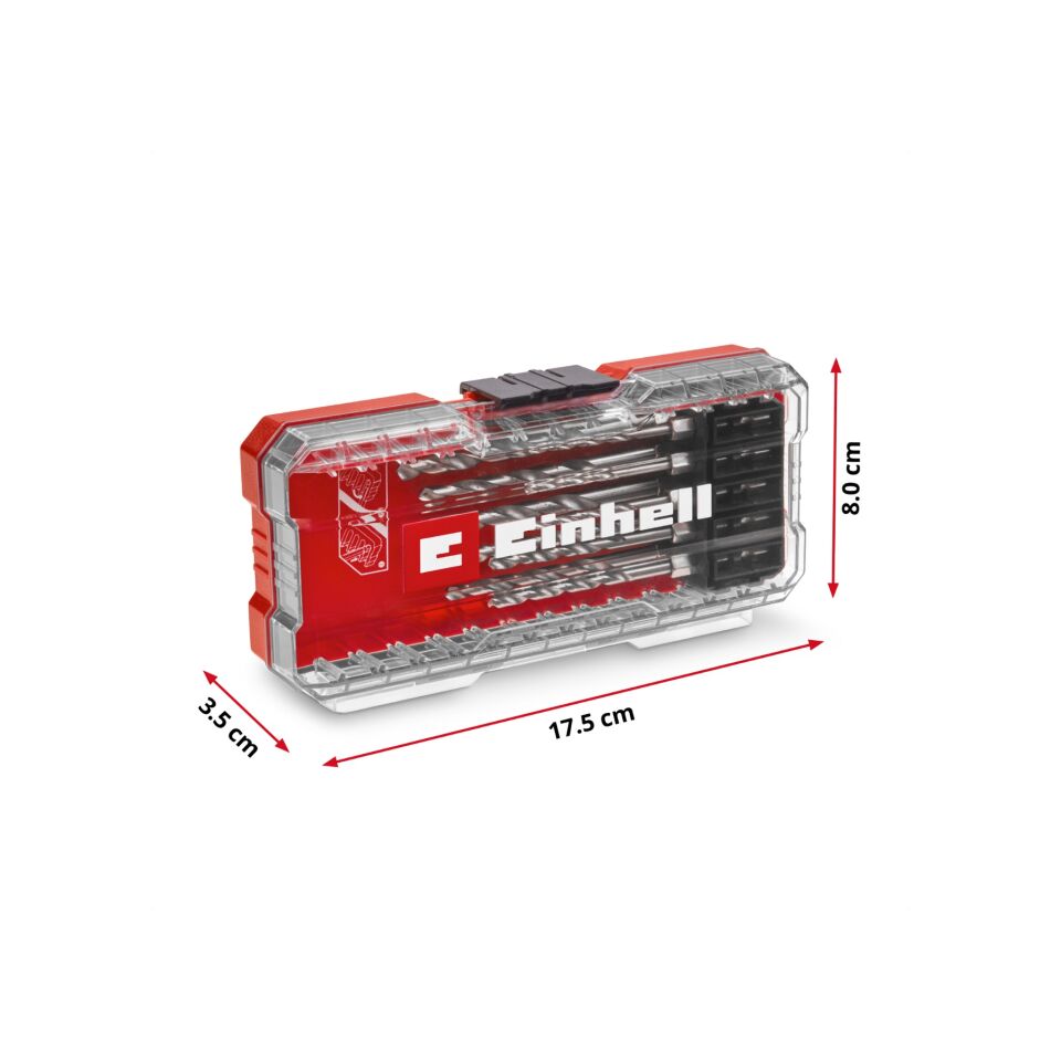 EINHELL S-CASE Metallbo.Kass. 10tlg LS Metal delme uç seti 10 parça