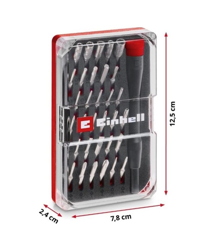 EINHELL Präzisionsbit Set 33tlg Hassas Bits Set 33 Parça