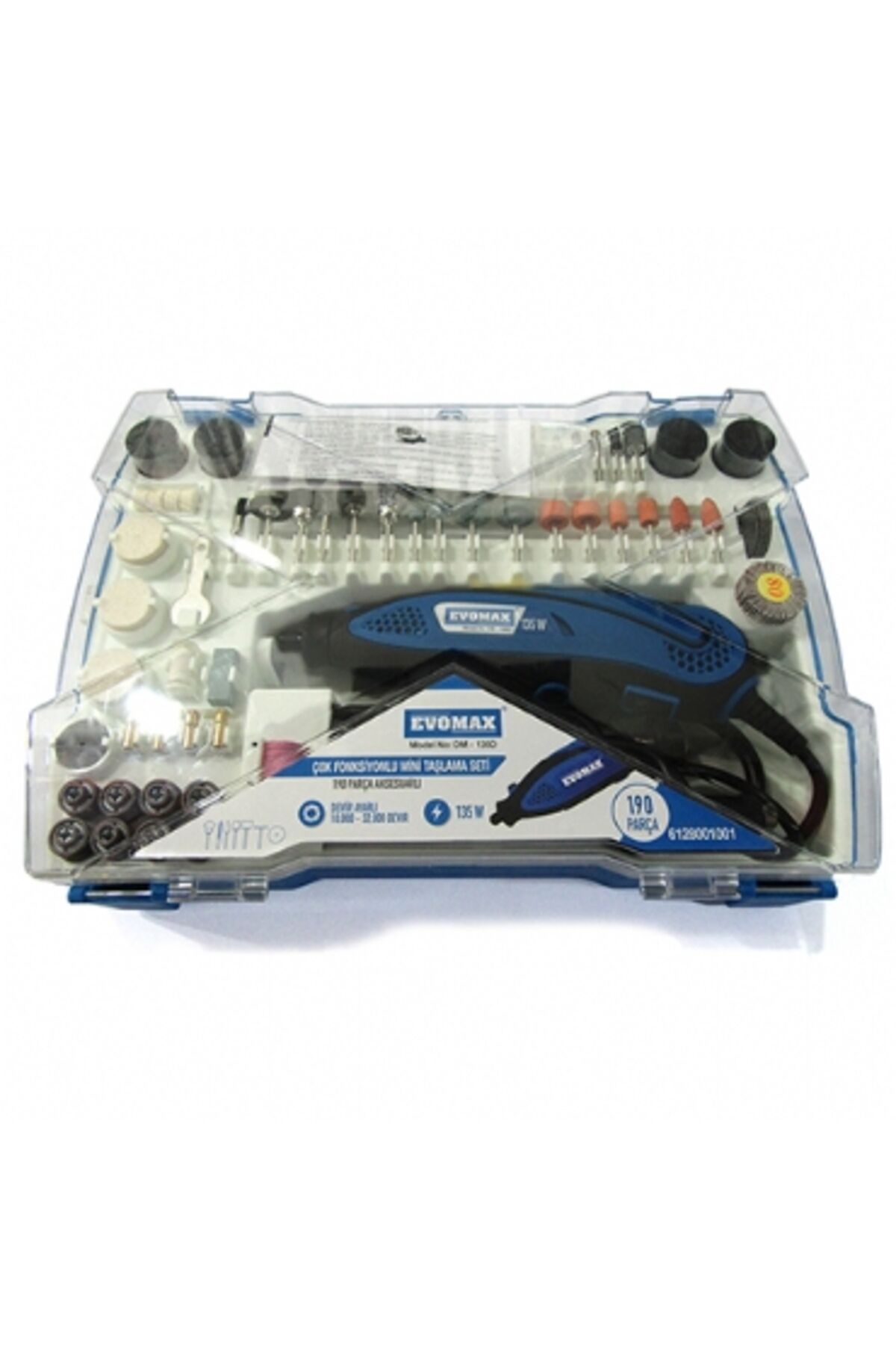 Evomax 6128001001 Parlatma Seti - Çoklu - 190 Parça