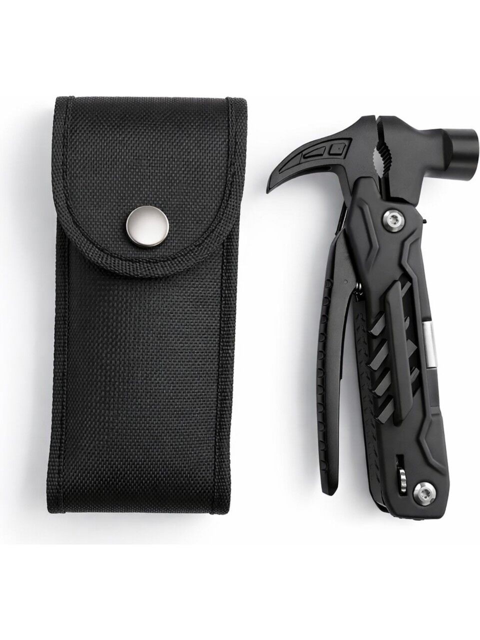 ERA06939 Çok Amaçlı Kamp Aleti Çekiç Pense Tornavida Seti Testere Kablo Kesici Şişe Açacağı Kılıflı