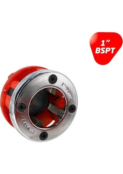 Euromax EMXWT1070 Manuel El Tipi Pafta Kafası 1'' Sağ BSPT